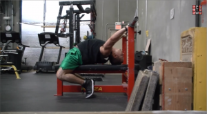 Bench Press Arch Mobility Step 2